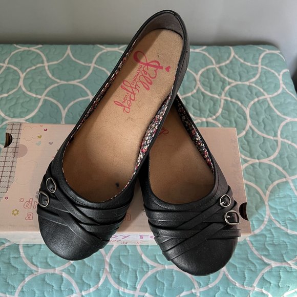 Jellypop Shoes Womens Jellypop Genesis Flats Black Size 1m Poshmark